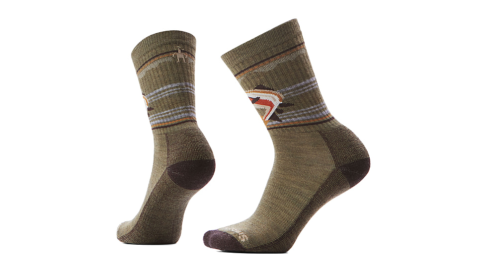 Smartwool Everyday Hookset Crew Socks, Winter Moss, Small, SW002506K18100S000
