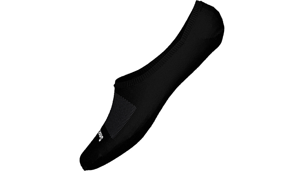 Smartwool Everyday No Show Socks, Black, Extra Large, SW0019940011-001 BLACK-XL