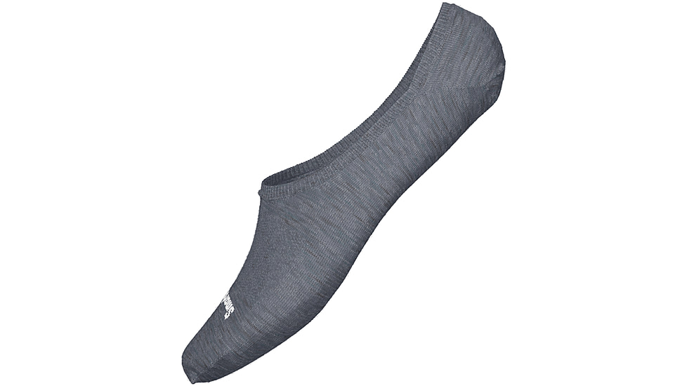 Smartwool Everyday No Show Socks, Medium Gray, Medium, SW0019940521-M