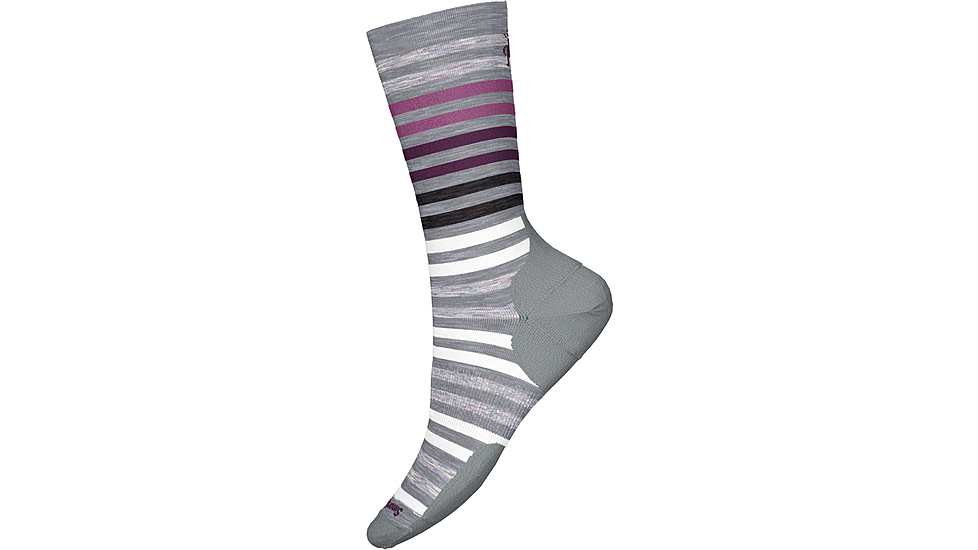Smartwool Everyday Spruce Street Crew Socks, Light Gray, Large, SW0017360391-L
