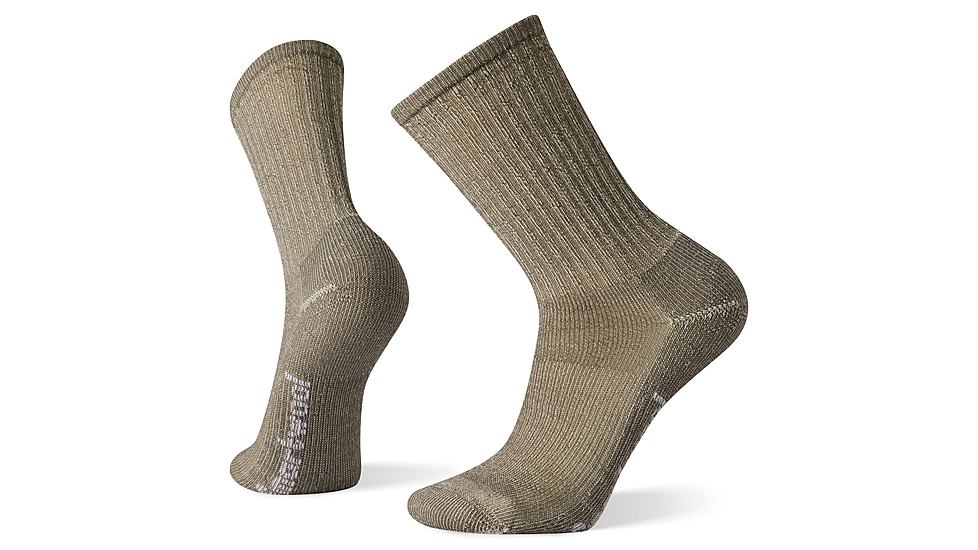 Smartwool Hike Classic Edition Light Cushion Crew Socks, Taupe, 2XL, SW0129002361XXL000
