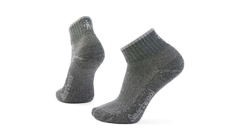 Smartwool Hike Classic Edition Light Cushion Second Cut Ankle Socks, Medium Gray, Medium, SW002690052100M000