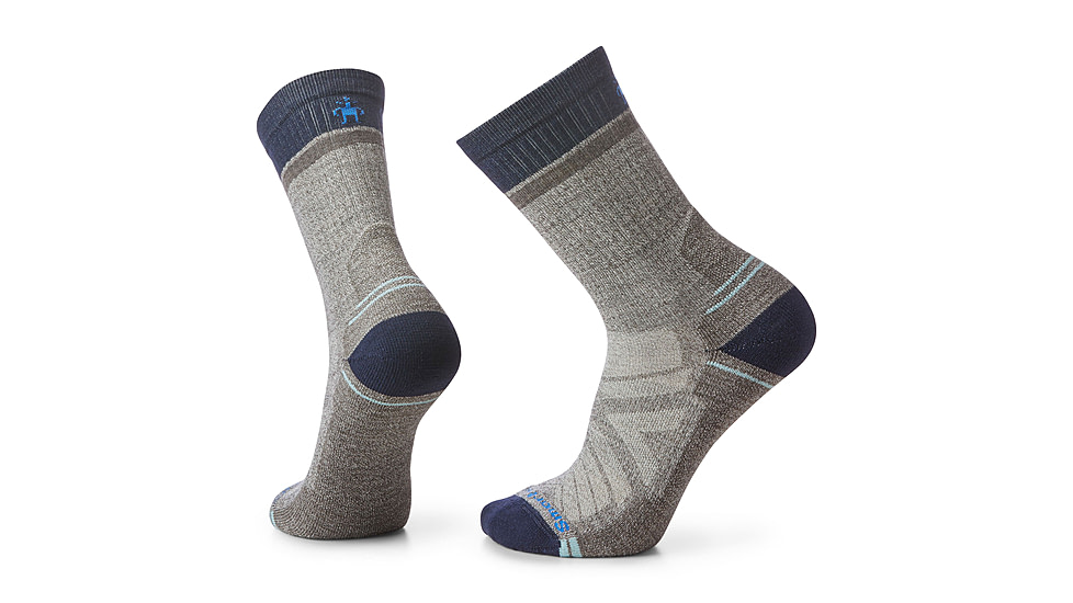 Smartwool Hike Light Cushion Winding Trail Crew Socks - Mens, Taupe/Natural Marl, Extra Large, SW001896G2610XL000