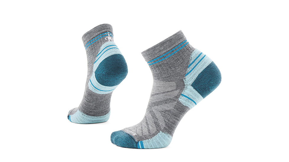 Smartwool Hike Targeted Cushion Ankle Socks - Womens, Medium Gray, Medium, SW002497052100M000