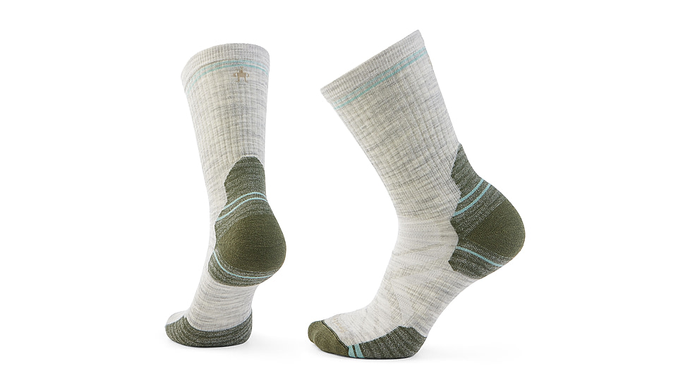 Smartwool Hike Targeted Cushion Crew Socks - Womens, Ash, Medium, SW002498069100M000