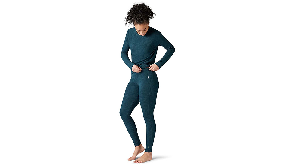 Smartwool Merino 250 Baselayer Bottom - Women's, Large, Twilight Blue Heather, SW019242G75L