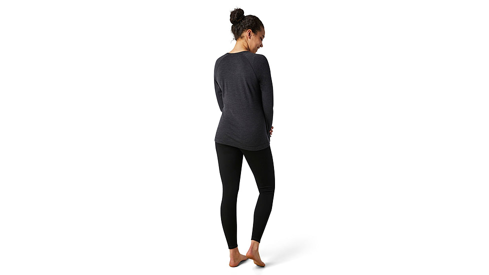 Smartwool Merino 250 Baselayer Crew - Womens, Charcoal Heather, Extra Large, SW016369010-XL