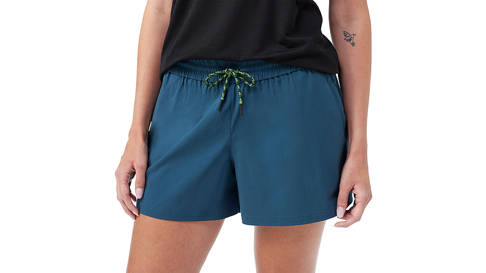 Smartwool Merino 4 in Hike Short - Womens, Twilight Blue, Extra Large, SW002732G7410XL000