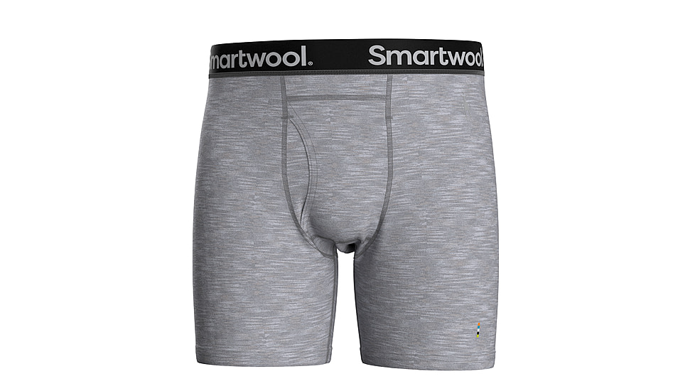 Smartwool Merino Boxer Brief Boxed - Mens, Light Gray Heather, Small, SW0169985451-S