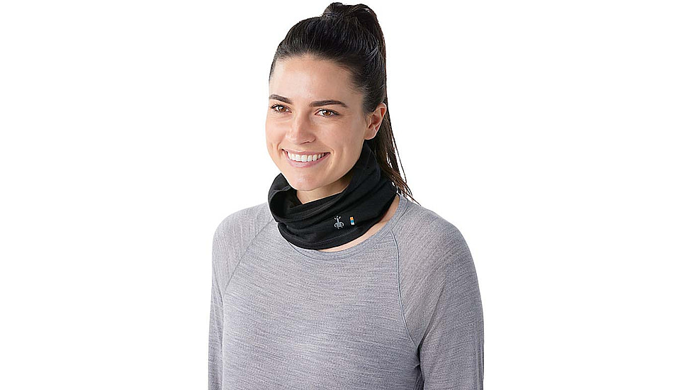 Smartwool Merino Neck Gaiter, Black, One Size, SW0170480011-1FM