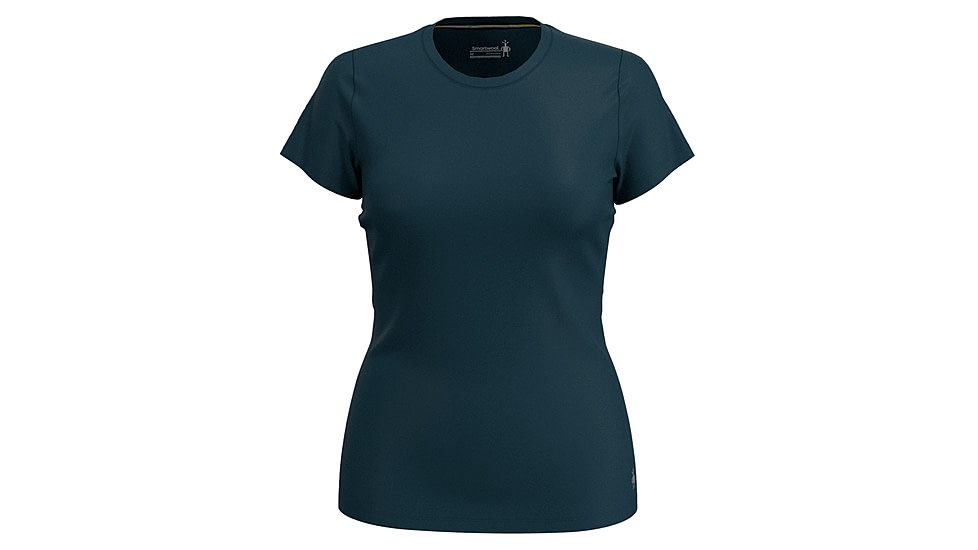 Smartwool Merino Short Sleeve Tee - Womens, Twilight Blue, Medium, SW016916G741M