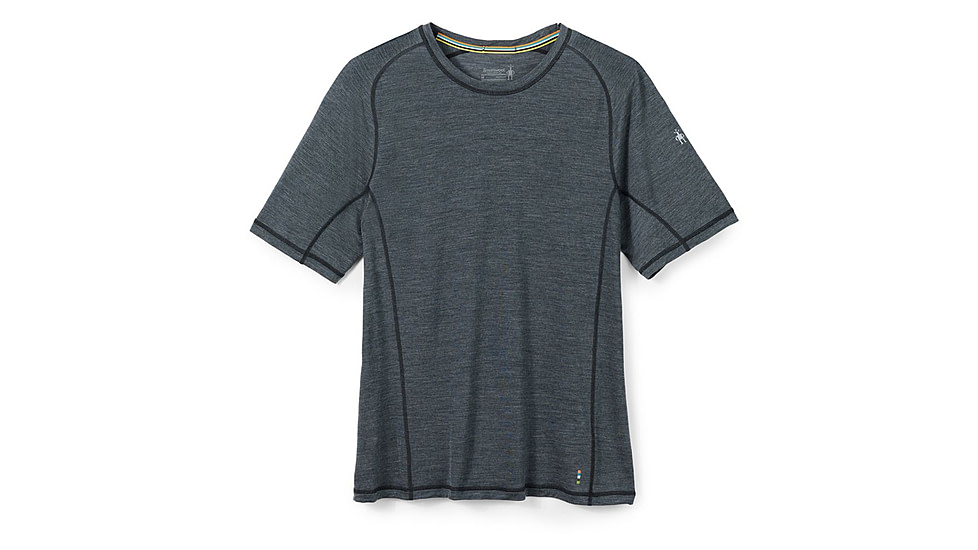 Smartwool Merino Sport 120 Short Sleeve - Mens, Charcoal Heather, Medium, SW016544010M