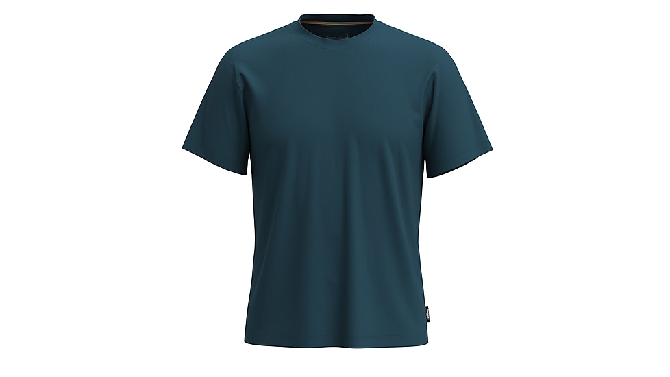 Smartwool Perfect Crew Short Sleeve Tee - Mens, Twilight Blue, 2XL, SW002297G741XXL000