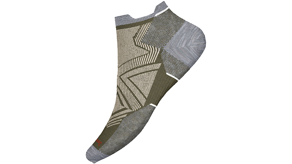 Smartwool Run Zero Cushion Low Ankle Socks - Unisex, Winter Moss, Extra Large, SW001651K181-XL