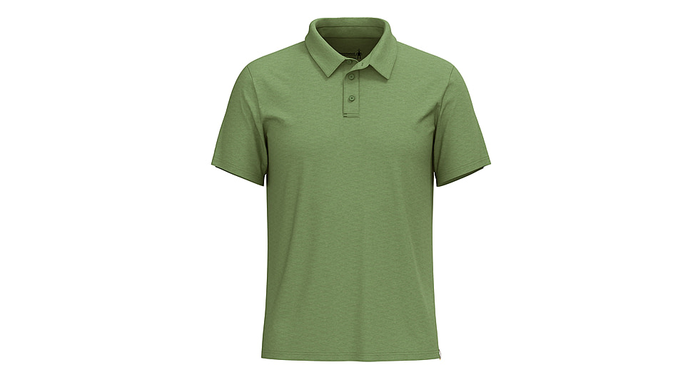 Smartwool Short Sleeve Polo - Mens, Fern Green, Large, SW002361N06100L000