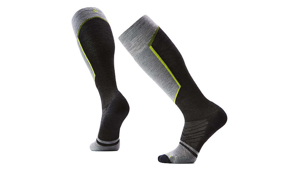 Smartwool Ski Targeted Cushion Extra Stretch OTC Socks - Mens, Charcoal, Extra Large, SW00214700310XL000