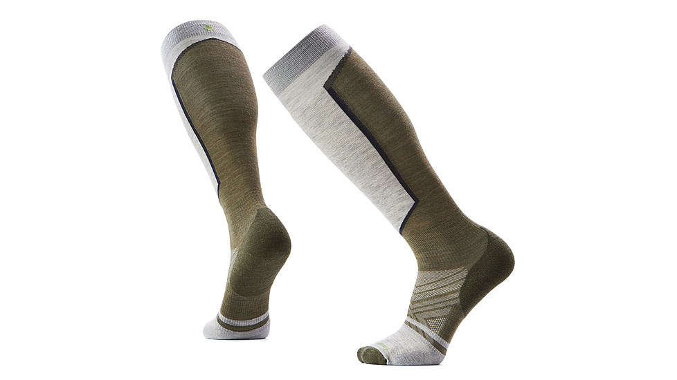 Smartwool Ski Targeted Cushion OTC Socks - Mens, Ash, Medium, SW001910069100M000
