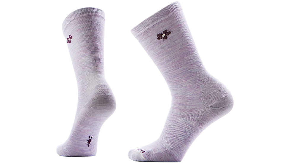 Smartwool Everyday Groovy Bloom Crew Socks - Womens