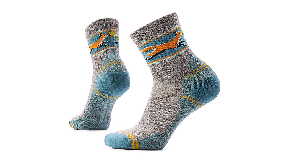 Smartwool Hike Light Cushion Fox Meadow Mid Crew Socks - Womens
