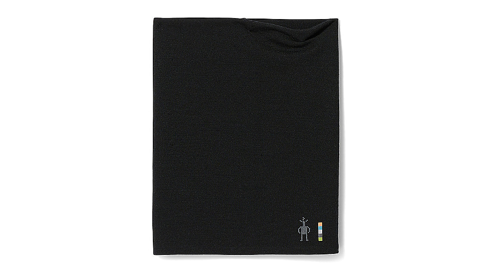 Smartwool Thermal Merino Reversible Neck Gaiter, Black-Black, One Size, SW0170710011FM