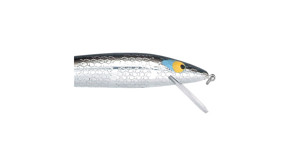 Smithwick Floating Rattl Rogue DP Jerkbait, 4.5in, Chrome/Black Back, ADRB1231