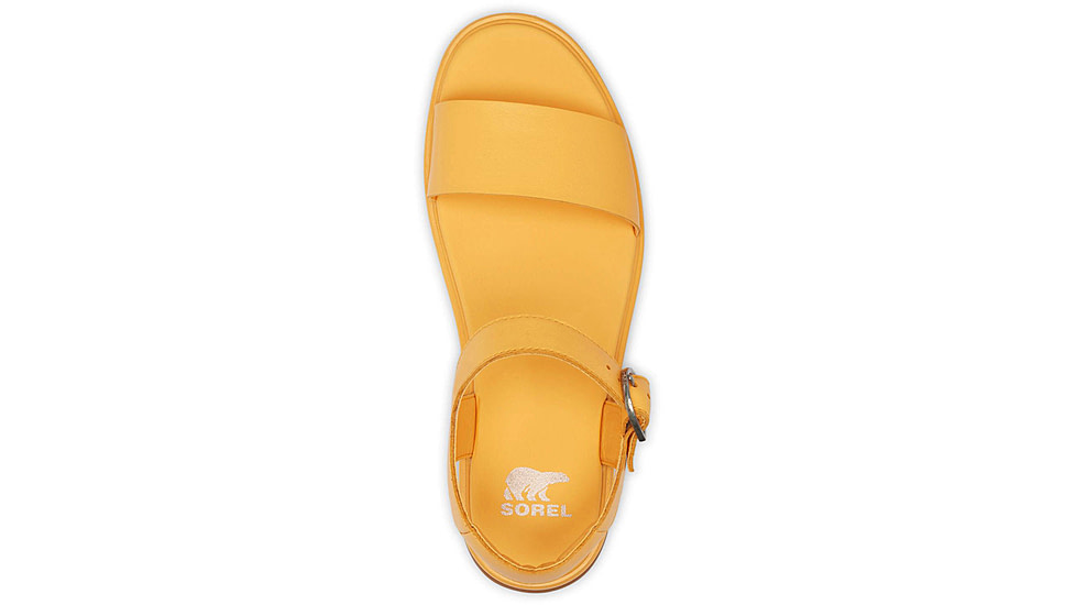 Sorel Dayspring Ankle Strap Sandal - Womens, Yellow Ray/Yellow Ray, 7.5, 2069731-756-7.5