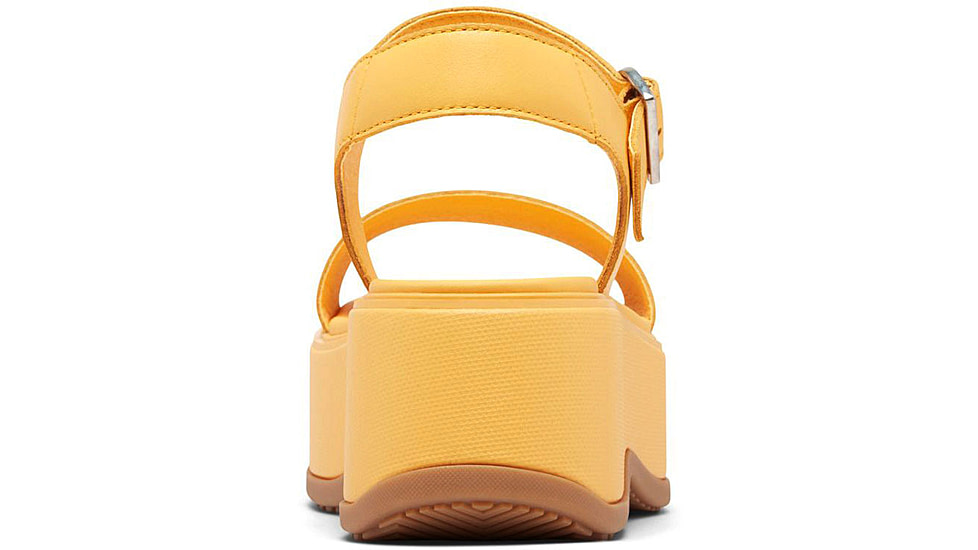 Sorel Dayspring Ankle Strap Sandal - Womens, Yellow Ray/Yellow Ray, 7.5, 2069731-756-7.5