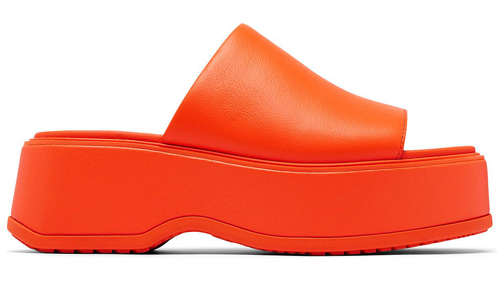 Sorel Dayspring Slide Sandal - Womens, Optimized Orange/Optimized Orange, 9.5, 2069741-862-9.5