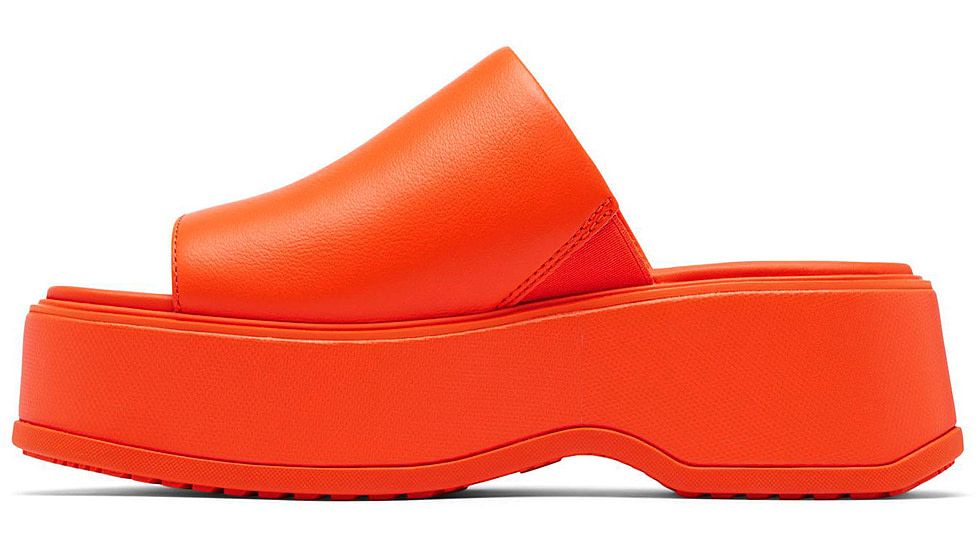 Sorel Dayspring Slide Sandal - Womens, Optimized Orange/Optimized Orange, 9.5, 2069741-862-9.5