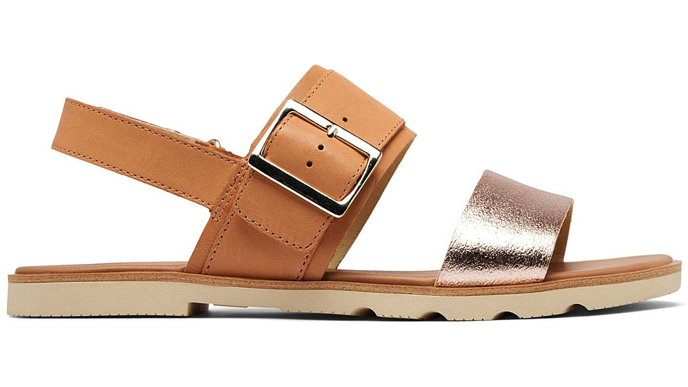 Sorel Ella III Slingback - Womens, Honest Beige/Honey White, 8.5, 2069721-246-8.5