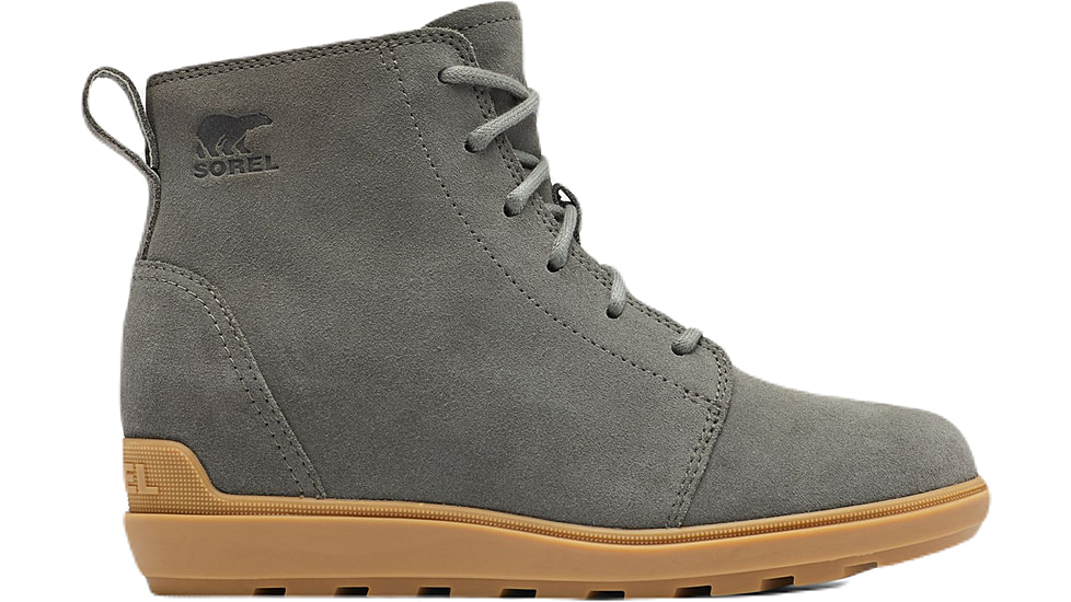 Sorel Evie LI Lace Boots - Womens, Quarry/Gum 17, 8US, 2048641052-8