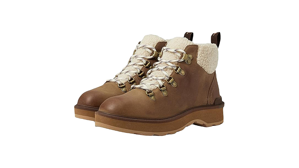 Sorel Hi-Line Hiker Cozy Boots - Womens, Umber/Tawny Buff, 7.5US, 2048491261-7.5