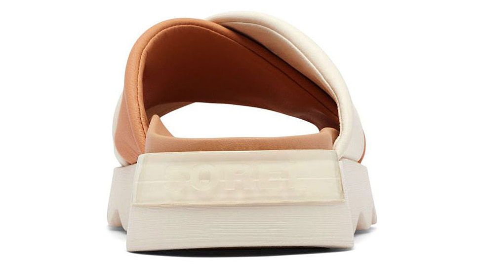 Sorel VIIbe Crisscross Slide - Womens, Honest Beige/Chalk, 9.5, 2076811-246-9.5