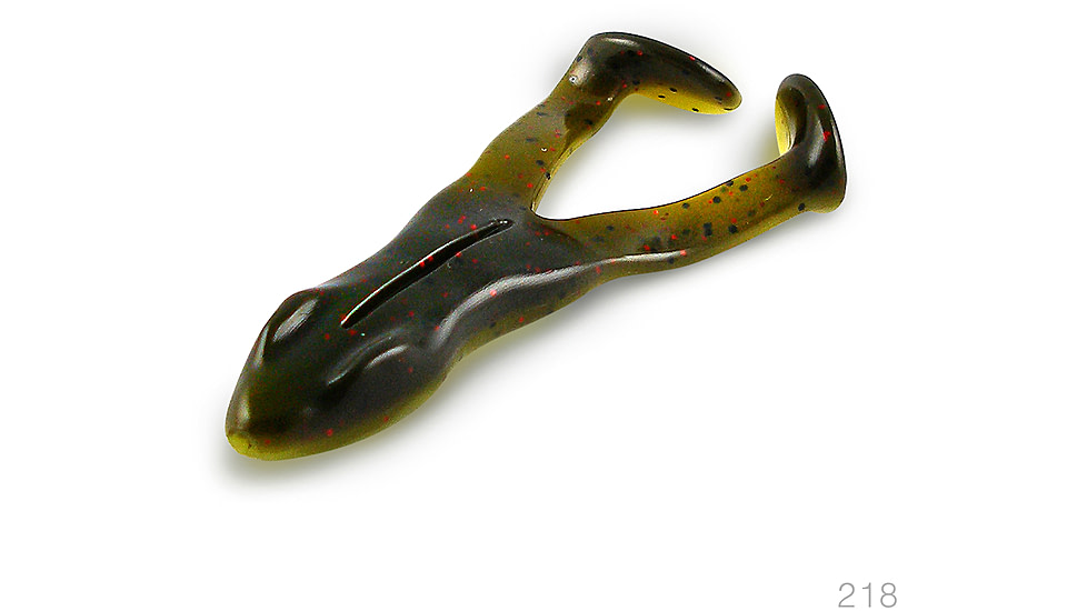 Stanley Jigs The Original Ribbit Frog Unrigged, Floating, Bullfrog Unrigged, 10 1/2in, SRF-218