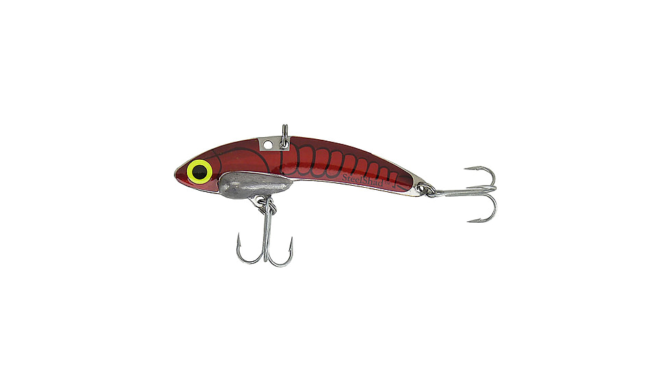 SteelShad XL Bait, 3/4 Oz, Red/Crawfish, SSL-10014