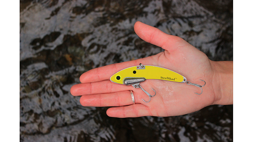 SteelShad XL Bait, 3/4 Oz, Yellow Shad, SSL-10068