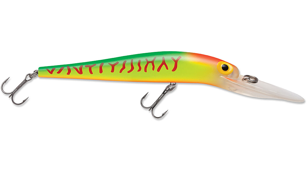 Storm Original Deep ThunderStick 12 Hard Bait, Red Hot Tiger, DAJ214