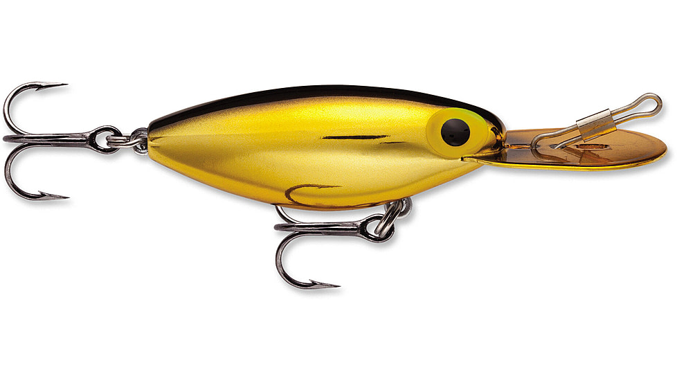 Storm Original Hot N Tot 07 Hard Bait, Metallic Yellow / Black Back, AH104