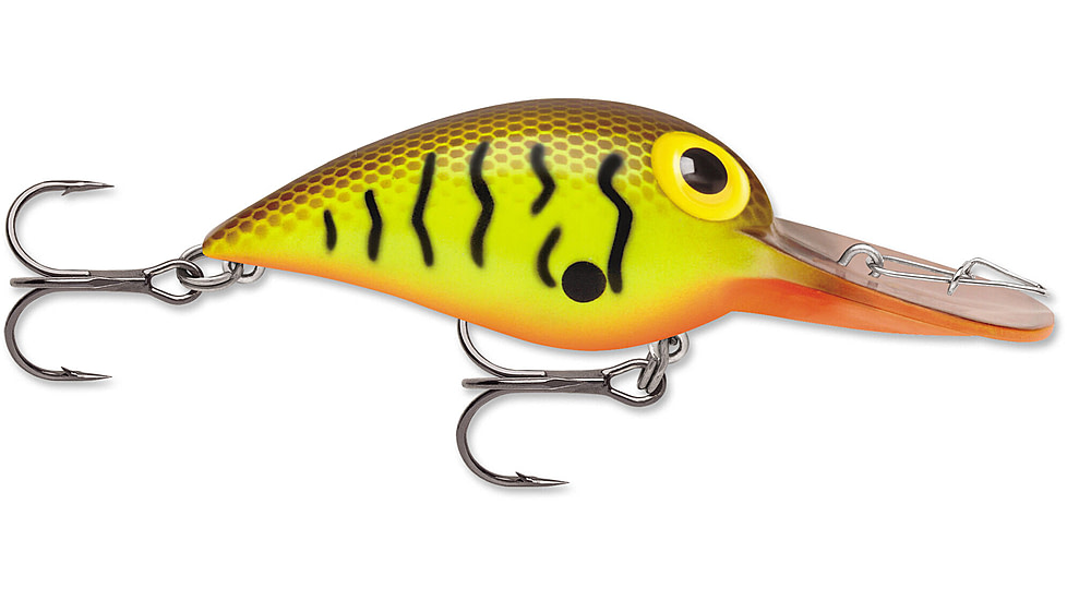 Storm Original Wiggle Wart 05 Hard Bait, Brown Scale / Crawdad, V45