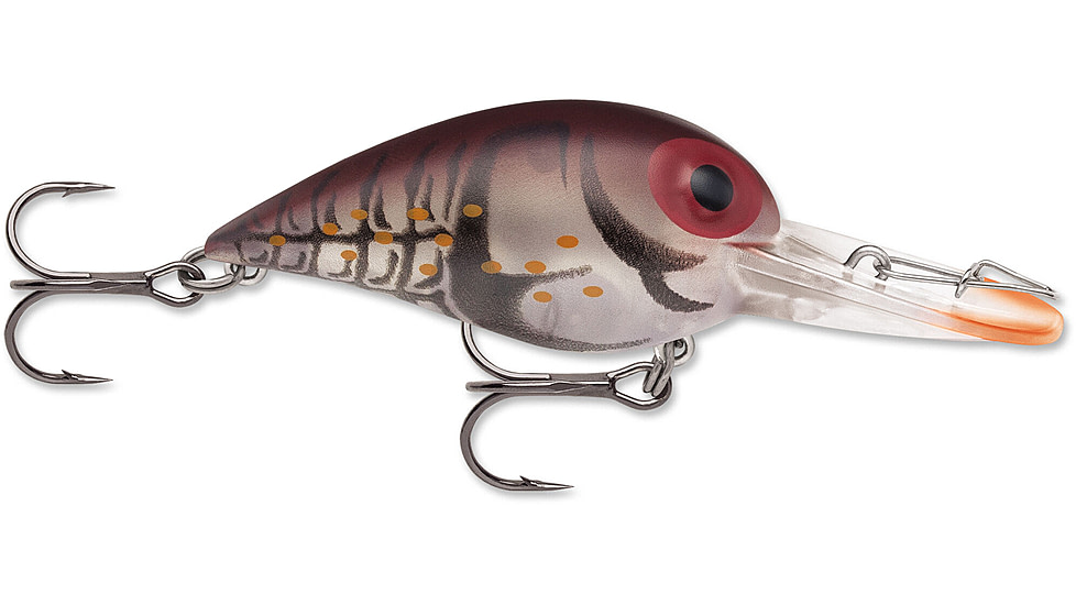 Storm Original Wiggle Wart 05 Hard Bait, Phantom Brown Crayfish, V59