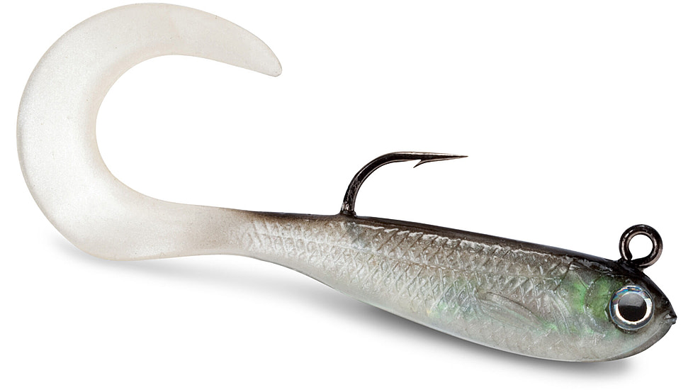 Storm WildEye Curl Tail Minnow 02 Soft Bait, Perch, WCM02P