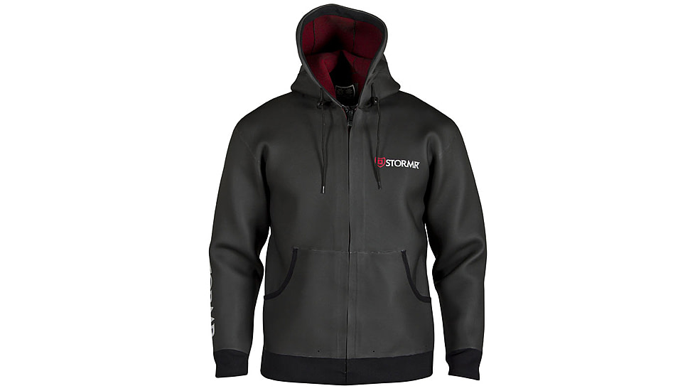 Stormr Swell Neoprene Hoodie - Mens, Black, Large, R515MF-01-L