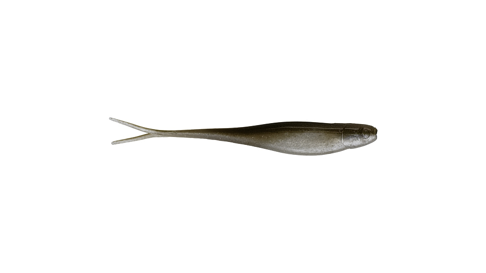 Strike King 3X Z-Too Softbait, 4 pack, 7in, Arkansas Shiner, 12-36723
