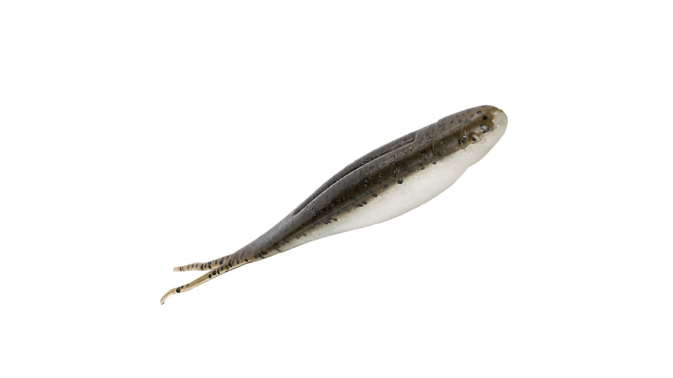 Strike King 3X Z-Too Softbait, 4 pack, 7in, Dirty Shad, 12-36726