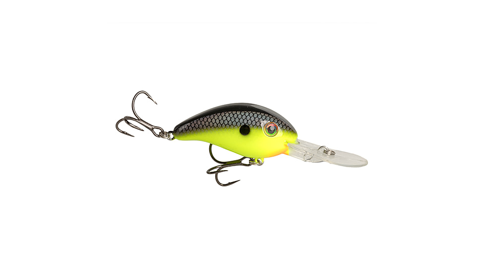 Strike King 3XD Elite Crankbaits, Chartreuse Baitfish, 7/16oz, HC3XDE-432