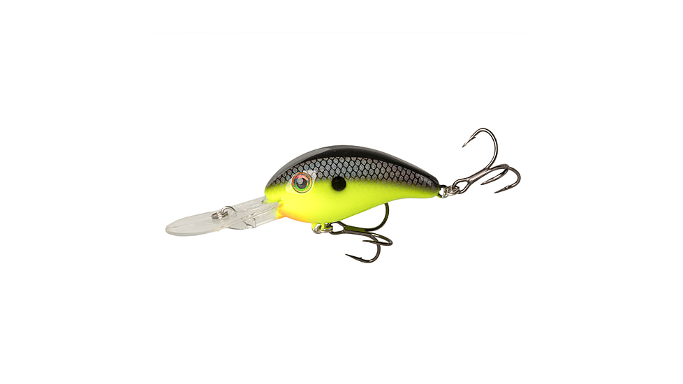 Strike King 3XD Elite Crankbaits, Chartreuse Baitfish, 7/16oz, HC3XDE-432