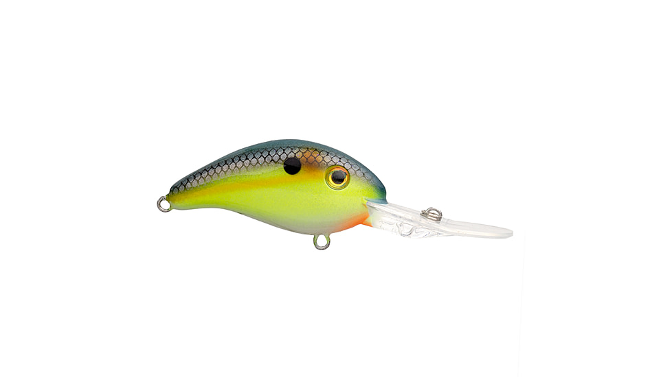 Strike King 3XD Elite Crankbaits, Chartreuse Sexy Shad 2.0, 7/16oz, HC3XDE-539