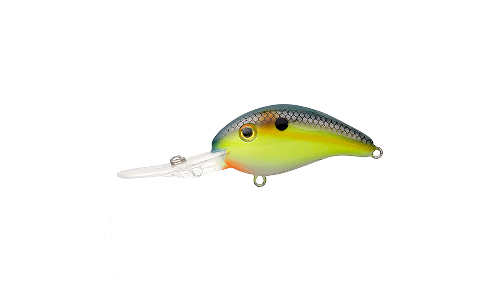 Strike King 3XD Elite Crankbaits, Chartreuse Sexy Shad 2.0, 7/16oz, HC3XDE-539