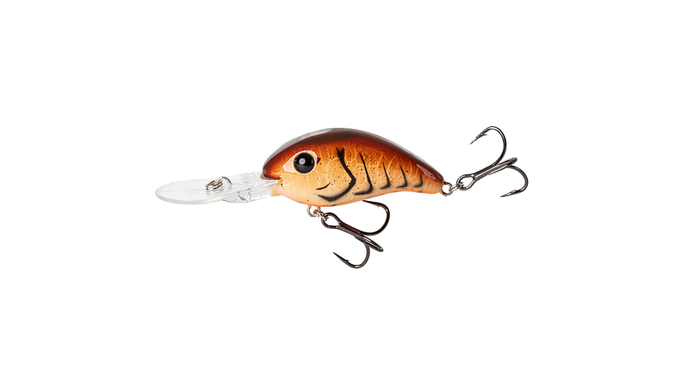 Strike King 3XD Elite Crankbaits, Ginger Craw, 7/16oz, HC3XDE-740