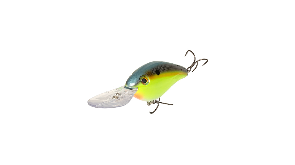 Strike King 8XD Elite Crankbaits, Chartreuse Sexy Shad 2.0, 1.4oz, HC8XDE-539